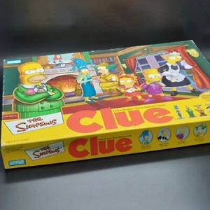 Parker Brothers Classic CLUE The Simpsons 2nd Edition Used Complete Board Game - Picture 1 of 5