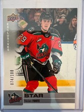 RARE: 2019-20 Upper Deck CHL Hockey - Nolan Foote #325 - EXCLUSIVES /100