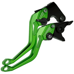 For Kawasaki Z650 Z900 2017-2022 Green 5D Short Clutch Brake Levers 2018 2019 20 - Picture 1 of 6