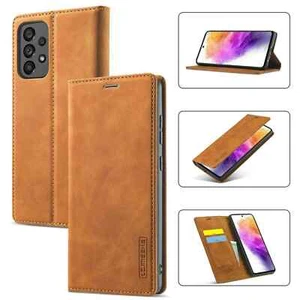 Funda abatible magnética con soporte billetera a prueba de golpes para Samsung S22 S21 FE A13 A53 - Imagen 1 de 6