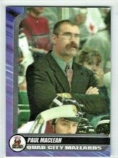 2000-01 Quad City Mallards (UHL) Paul MacLean