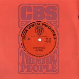 JOHN BARRY CLASSIC 7" SINGLE - RAY CONNIFF - JAMES BOND THEME - LOVE IS BLUE NM - Picture 1 of 3