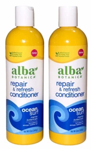Alba Botanica Repair & Refresh Conditioner Ocean Surf 12 oz 2 New Bottles - Picture 1 of 24
