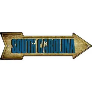 S. Carolina Neuheit 2,25"x8" Pfeilmagnet Kühlschrank Kühlschrank Küche Haus - Bild 1 von 1