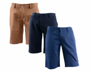 TIMBERLAND Mens Chino Shorts Cargo Combat Khakis Cotton Summer Casual Shorts - Picture 1 of 13