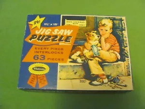 Vintage Whitman Jig Saw Puzzle 63 pieces Series 302 # 4429 Complete. - Picture 1 of 6