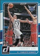 2015-16 Donruss NBA Basketball Card Charlotte Hornets Jeremy Lin