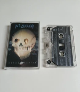 DEF LEPPARD RETRO ACTIVE CASSETTE TAPE PHONOGRAM BLUDGEON RIFFOLA 1993 - Picture 1 of 1