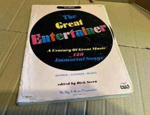The Great Entertainer A Century of great music 128 SHEET MUSIC Dick Stern 1973 - Picture 1 of 10