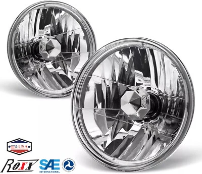 For 1997-2015 Jeep Wrangler 2007-2018 JK 2 Door/Unlimited JK 4 Door Headlights - Image 1 of 4