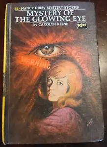Nancy Drew Mystery Stories "THE MYSTERY OF THE GLOWING EYE"  #51 - Picture 1 of 11