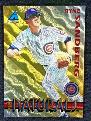 Ryne Sandberg /10000 1994 Pinnacle The Naturals #14 Chicago Cubs Foto 1 de 4
