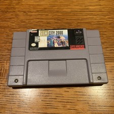 SimCity 2000 SUPER NINTENDO SNES GAME ONLY Tested WORKING & Authentic!!