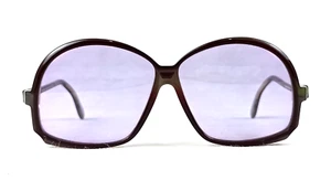 OCCHIALI DA SOLE HIP-HOP CAZAL VIOLA GERMANIA VINTAGE MOD. 156 58-10 W/T CUSTODIA ORIGINALE - Foto 1 di 14