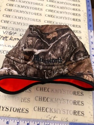  Huntworth Victor Adult OSFM Reversible Camo / Orange Hat Beanie Fleece - Image 1 of 4