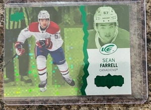 2023-24 UD Ice Green Paralell Sean Farrell #149 - Picture 1 of 2