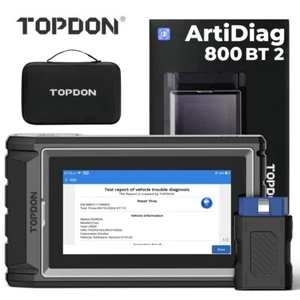 TOPDON AD800BT 2 Car Diagnostic Tool OBD2 Scanner ABS SRS SAS EPB TPMS BMS OIL - Picture 1 of 15
