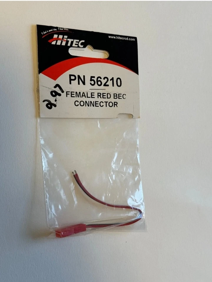 Hitec RCD Inc. Female BEC Connectors HRC56210 Switches Servo wires & Extensions - Image 1 of 1