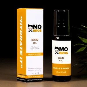 Beard Oil 50ml | Hydrates, Conditions & Softens Your Beard & Moustache | Mo Bros - Picture 1 of 9