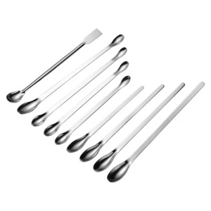 Thickened Stainless Measuring Spoons Micro Lab Scoop - Picture 1 of 10