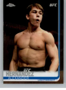 2019 Topps UFC Chrome #43 Alexander Hernandez MMA Card NM-MT Lightweight ID33006 - Picture 1 of 2