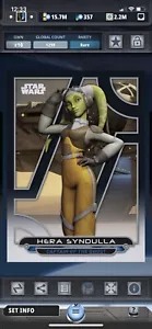 Topps Star Wars Digital Card Trader Galactic Files 2016 Hera Insert Award - Picture 1 of 1