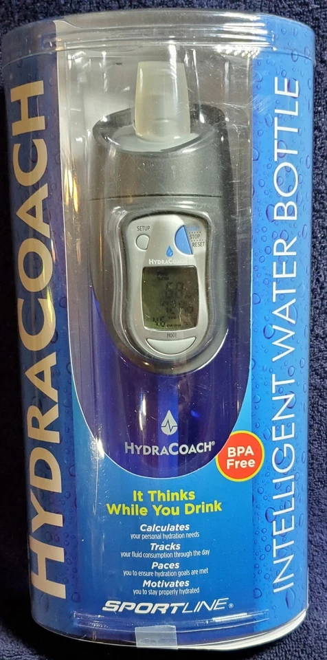 Sportline HydraCoach Intelligent Water Bottle