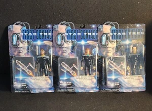Star Trek First Contact DATA + BEVERLY CRUSHER + LAFORGE (Playmates 1996) MIP - Picture 1 of 7