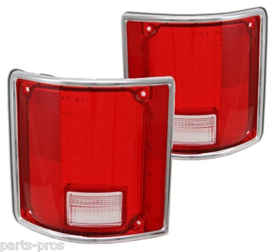 Nuevo par de montaje de luces traseras de repuesto/para camioneta Chevrolet y GMC C/K 1973-87 Foto 1 de 3