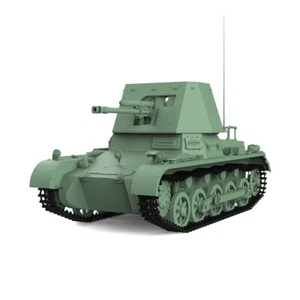 MRY-SFW 1/200 Military Model Kit German Panzerj?ger I 47mm Tank Destroyer - Picture 1 of 4