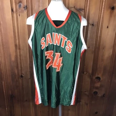 Camiseta de baloncesto Saints Wilson Jersey #34 para mujer talla XL NUEVA CON ETIQUETAS (I) Foto 1 de 4