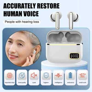 Digital Hearing Aids for Seniors Rechargeable Noise Cancelling Hearing Amplifier - Picture 1 of 18
