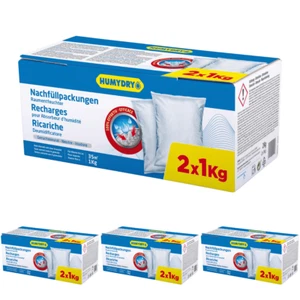 Luftentfeuchter Raumentfeuchter Nachfüllpackungen 8 x 1KG Granulat - Bild 1 von 4