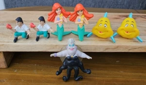 Disney's The Little Mermaid McDONALD'S TOYS 1989 ARIEL, ERIC, URSULA & PLAUNDER - Imagen 1 de 14