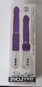 Infinite Thrusting Sex Machine Silicone USB Rechargeable Handheld Climax Inducin - Picture 1 of 5