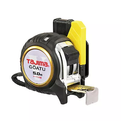 Tajima Convex Goatu G-Lock 5.0m width 25mm Tape Measure with Belt Holder - Image 1 of 4