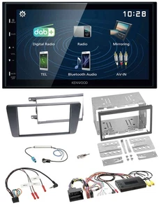 Kenwood 2DIN Bluetooth Lenkrad USB DAB Autoradio für Skoda Octavia 09-13 Scout a - Bild 1 von 11