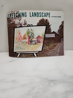 Sketching Landscape Victor Perard 1957 Sketch Art Book NOT Rare - Image 1 of 2