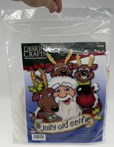 Design Works Artigianato Plastica Tela Decorazione Parete Jolly Old Selfie 3109 - Foto 1 di 3