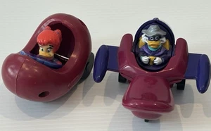 Vintage McDonalds Disney DUCK TALES Darkwing Duck and Launchpad 1994 Toys - Picture 1 of 6