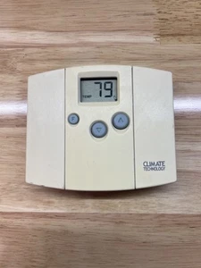 Supco 43054 Electronic Digital Wall Thermostat for Heat Pump Systems - Picture 1 of 9