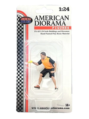 Auto Dettaglio Polacco Cera Uomo Resina Modello Figura Display 1/24 - Immagine 1 di 4