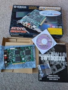 Yamaha SW1000XG PCI Soundcard XG Midi Synthesizer plus CD Manual Box - No Cable - Photo 1/5