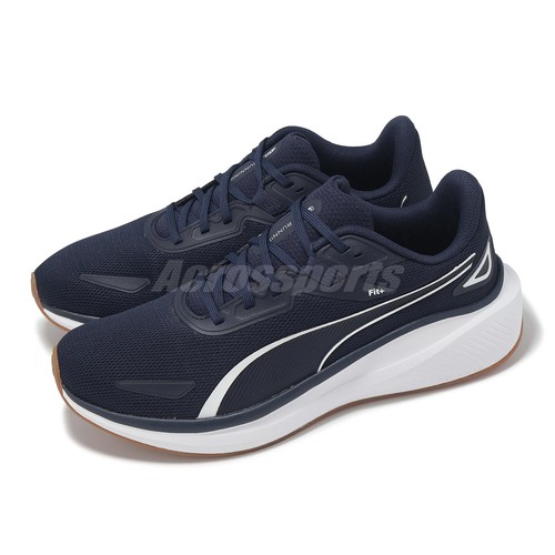 Scarpe da jogging Puma Skyrocket Lite blu navy bianche uomo unisex corsa su strada 379437 40