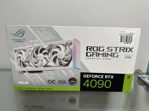🔥ASUS ROG Strix GeForce RTX 4090 24GB GDDR6X White Edition Gaming Grafikkarte - Bild 1 von 3