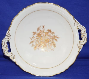 Haviland Floreal Round Handled Vegetable Serving Bowl, 10 1/4"    (G42) - Picture 1 of 12
