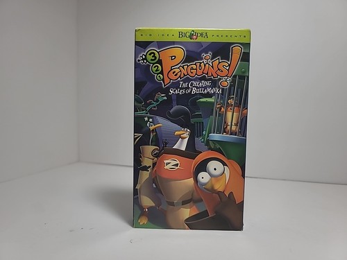 321 Penguins VHS Tape - The Cheating Scales of Bullamanka BigIdea