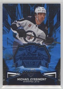2022-23 SPx Finite Rookies Platinum /99 Michael Eyssimont #F-32 Rookie RC
