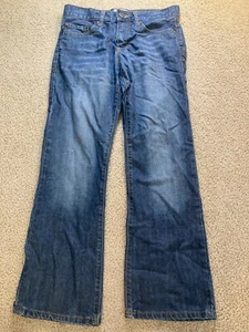 Aeropostale Driggs Slim Bootcut Herren Größe 28 x 28 Blau Denim Jeans Hose - Bild 1 von 11