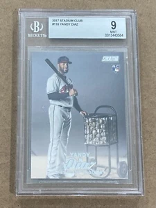 2017 Topps Stadium Club #118 Yandy Díaz RC BGS 9 Mint - Picture 1 of 2
